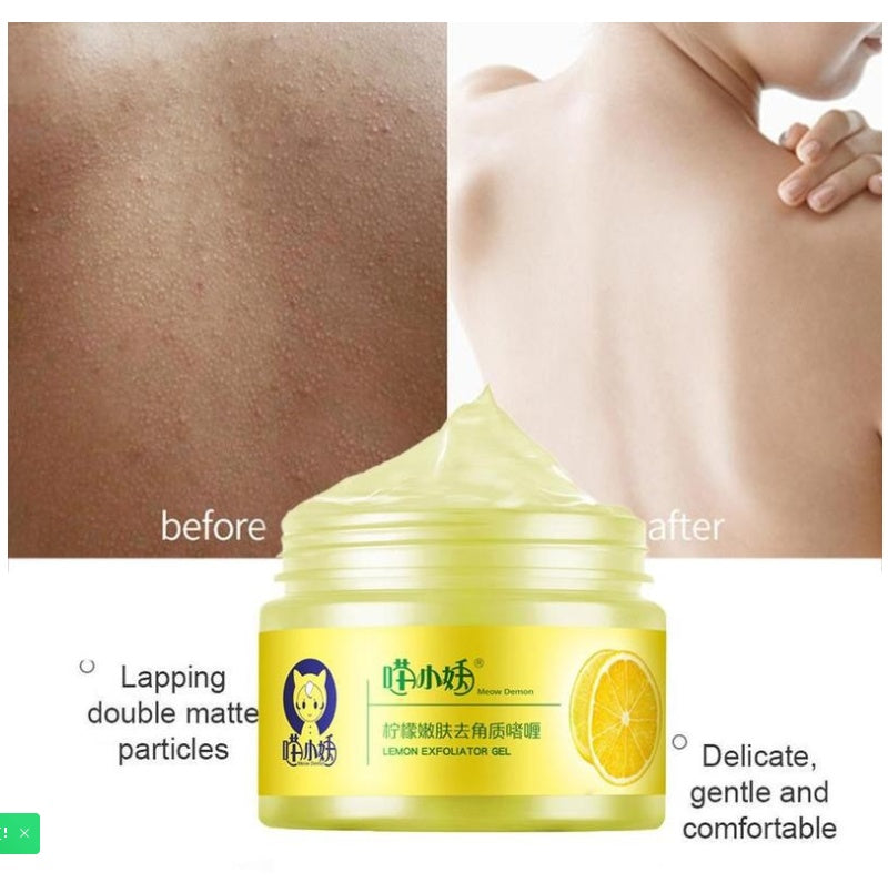 Lemon Cutin Gel Dead Skin Scrub