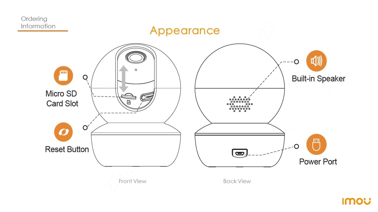 IMOU Indoor Security Camera Ranger SE 2MP 4MP AI Human Detect Camera Surveillance Wireless IP 4X Digital Zoom Camera