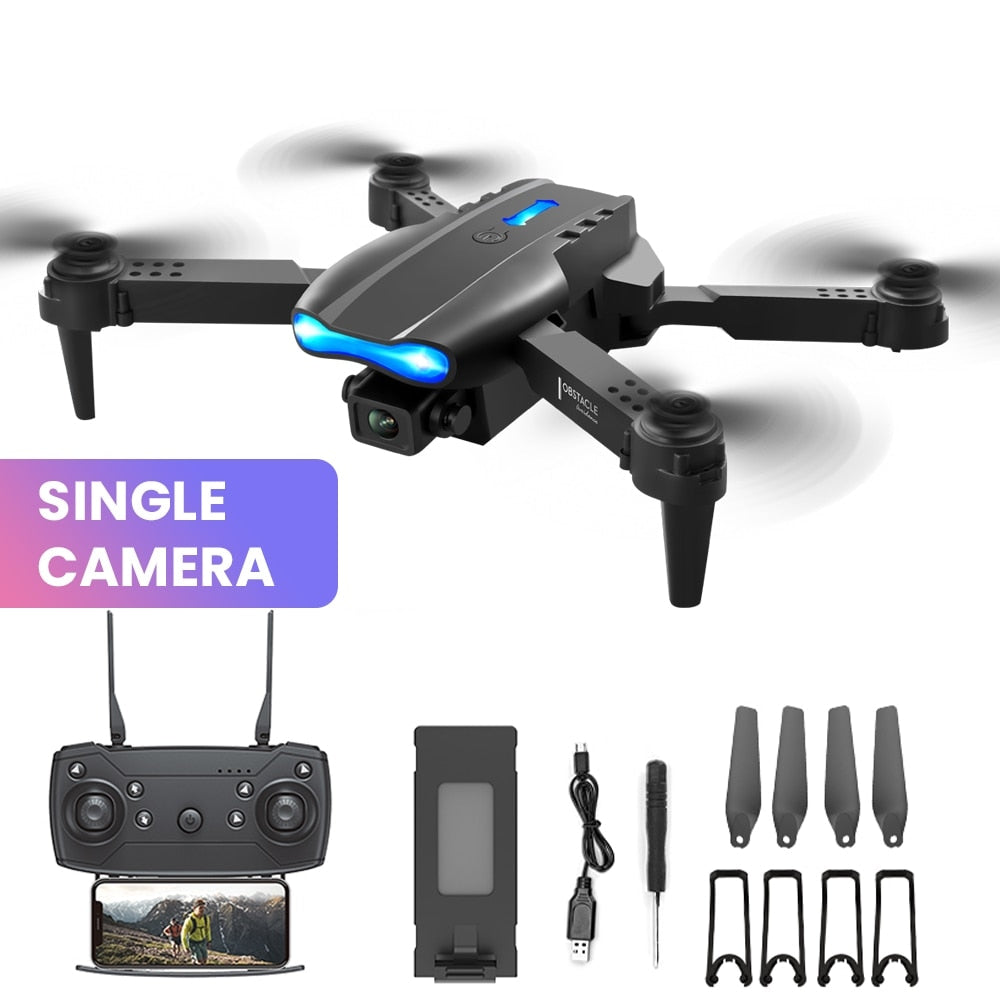 E99 K3 Pro HD 4k Drone Dual Camera High Hold Mode Foldable Mini RC WIFI Aerial Photography Quadcopter Toys Helicopter