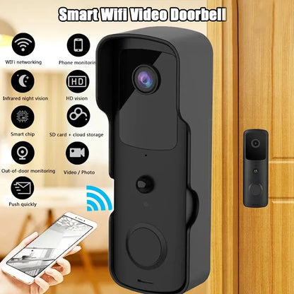 1080p Full HD Battery Powered Outdoor Ip54 Wireless Wifi Smart Video Doorbell