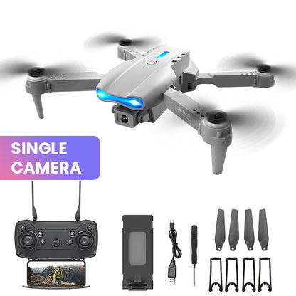 E99 K3 Pro HD 4k Drone Dual Camera High Hold Mode Foldable Mini RC WIFI Aerial Photography Quadcopter Toys Helicopter