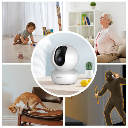 IMOU Indoor Security Camera Ranger SE 2MP 4MP AI Human Detect Camera Surveillance Wireless IP 4X Digital Zoom Camera