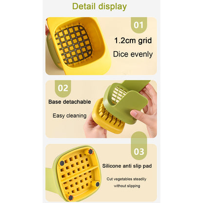 A must have vegetable dicer.